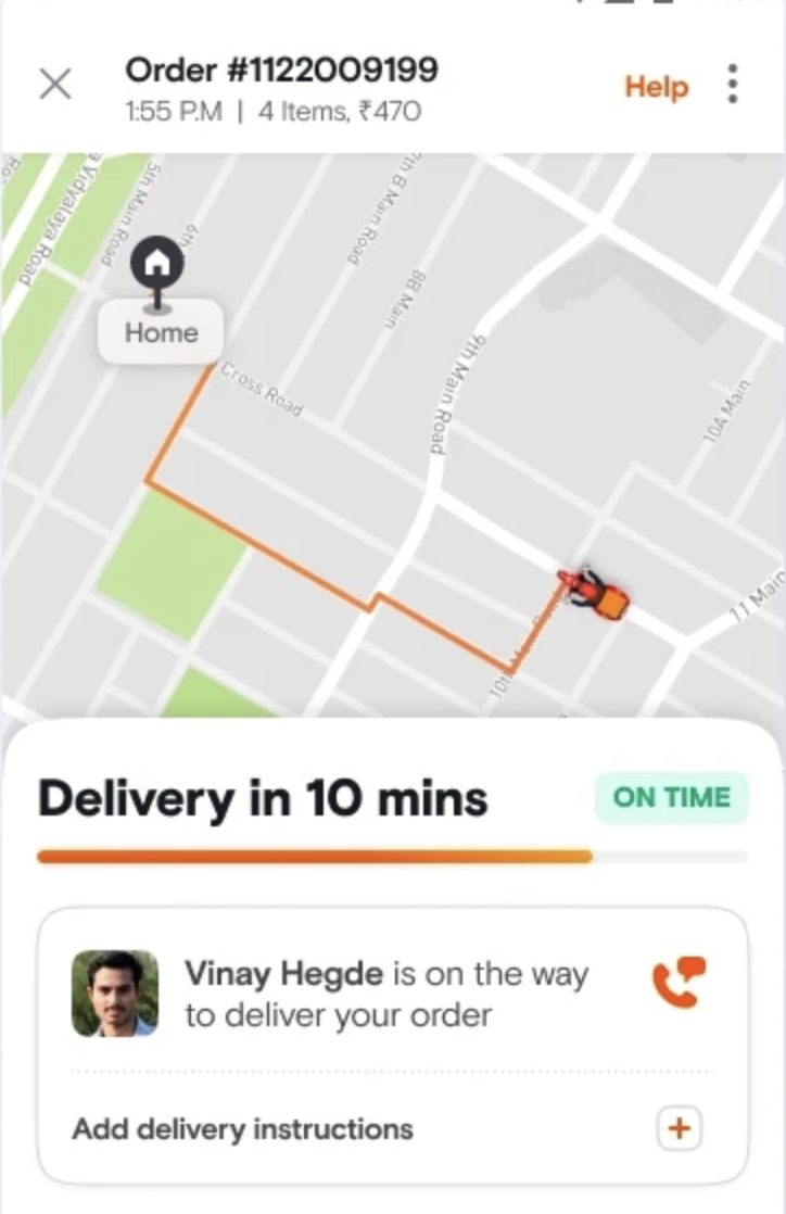 Swiggy API Diagram